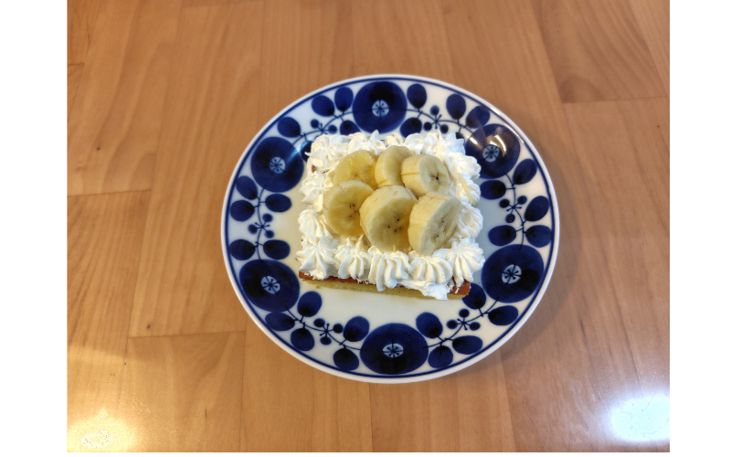 親子で作った炊飯器ケーキの完成写真